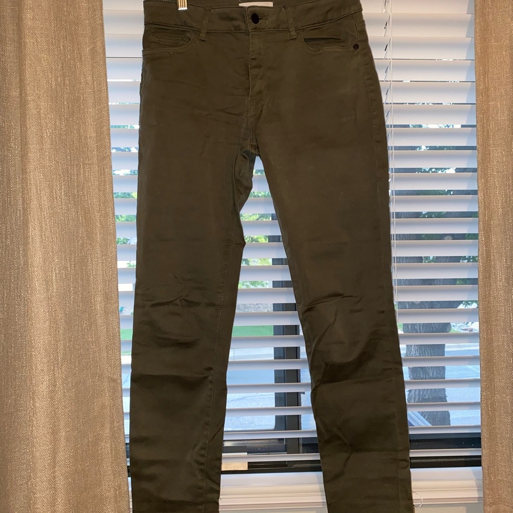 DL1961 Margaux Instasculp Ankle Skinny - olive